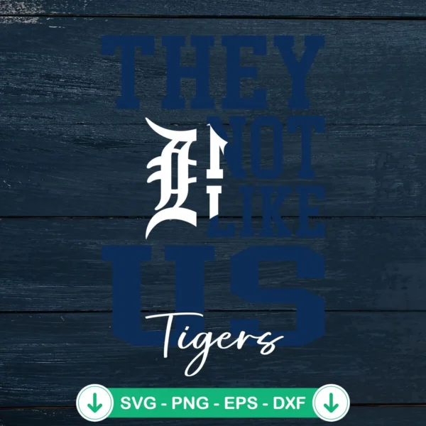 Detroit Tigers SVG file for Cricut cutting machine
