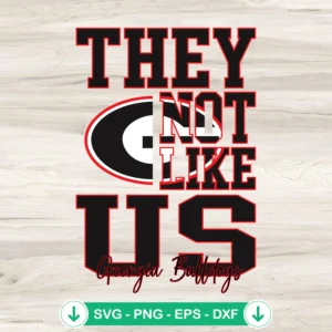 Georgia Bulldogs Football SVG file for Cricut cutting machine