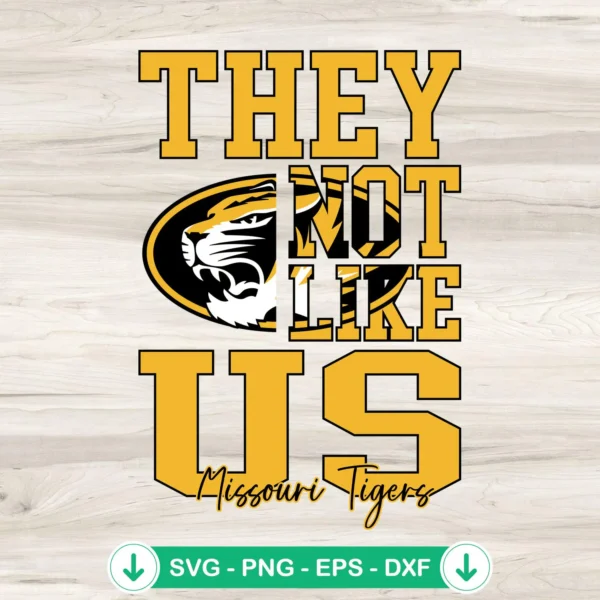 Missouri Tigers Football svg file for cricut cutting machine