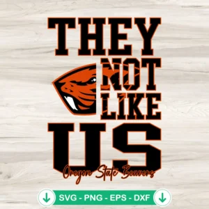 Oregon State Beavers football svg file for cutting machines