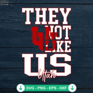 Utah Utes football svg file, cricut svg, cutting file