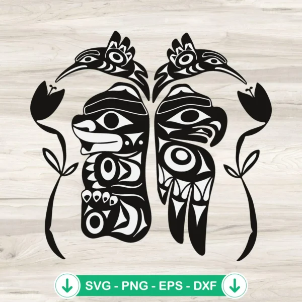 Victoria Orange Day Bear and Eagle SVG file for cutting machines