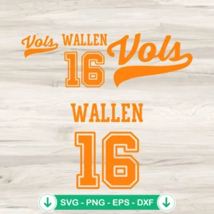 Vols And Wallen 16 SVG Bundle - cutting file for cricut