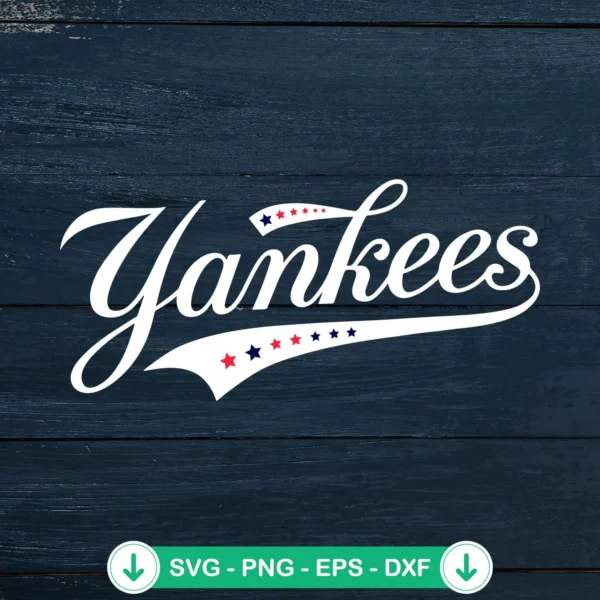 New York Yankees SVG file for cutting machines and DIY crafts