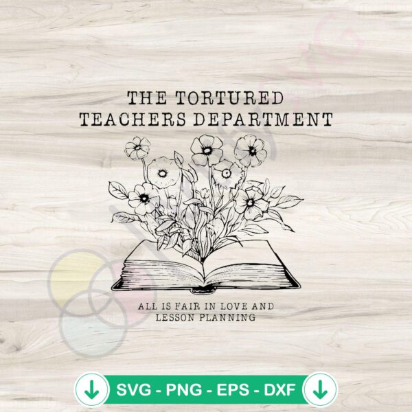 Floral Book SVG file for cutting machines and DIY projects