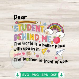 Teacher Motivational SVG file - Cricut cut file for classroom