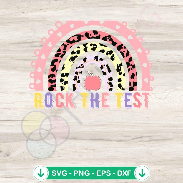 Leopard Rock Rainbow PNG Digital Download - Test Your Skills Today! 2 Leopard Rock Rainbow SVG file for cutting machines and crafts