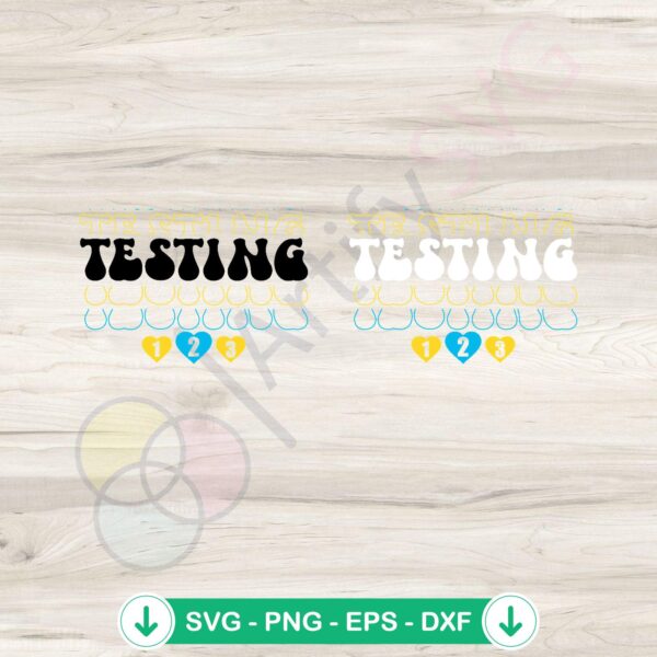 Student Test Day SVG file for Cricut, cutting file