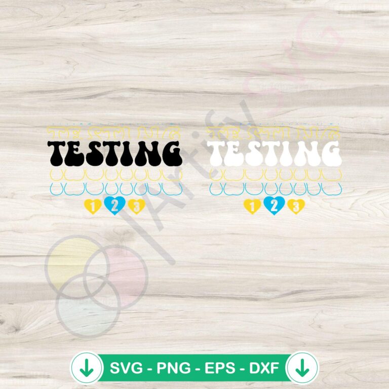 Student Test Day PNG Clipart - Testing 123 Digital Product 2 Student Test Day SVG file for Cricut, cutting file