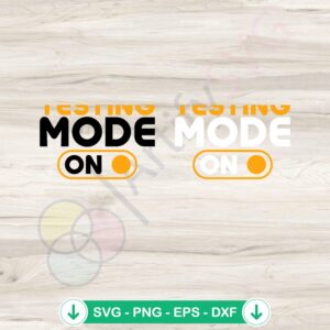 School Exams Testing Mode SVG file for Cricut cutting machine