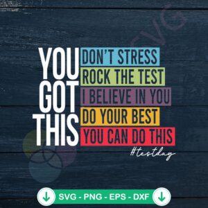 You Got This SVG file for Cricut and cutting machines