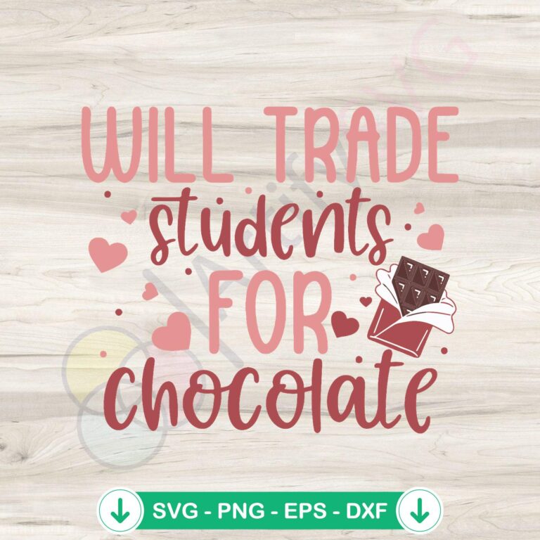 Trade Students for Chocolate SVG Clipart: Fun and Creative Digital Designs 2 Trade Students for Chocolate SVG file for Cricut cutting machine