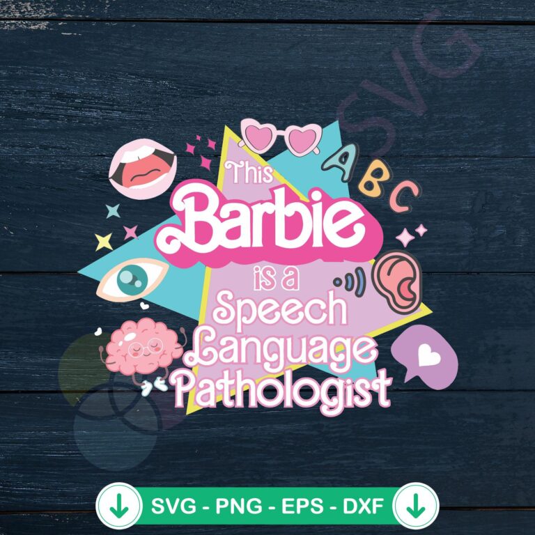 This Barb Is A Speech Language Pathologist SVG Download 2 This Barb Is A Speech Language Pathologist svg file for cricut and cutting machines