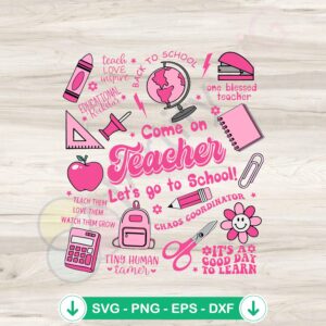 School Barbie SVG file for teacher-themed DIY projects, cricut svg, cutting file