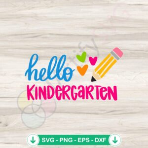 Colorful Hearts svg file for Cricut cutting machine