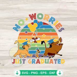 Lion King SVG file for graduation, Cricut cut file