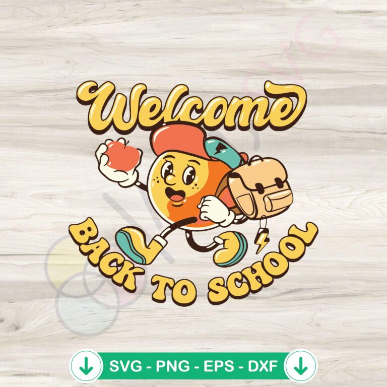 Teacher Life Welcome Back to School SVG Cutting File | Digital Download 2 Teacher Life Welcome Back to School SVG file for cutting machines