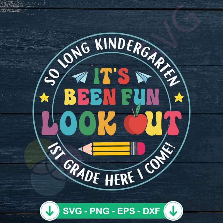 1st Grade Here I Come SVG Digital File - Fun Back to School Design 2 1st Grade Here I Come SVG file - cricut svg cut file