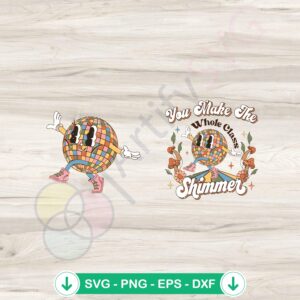 You Make The Whole Class Shimmer svg file for cricut cutting machine