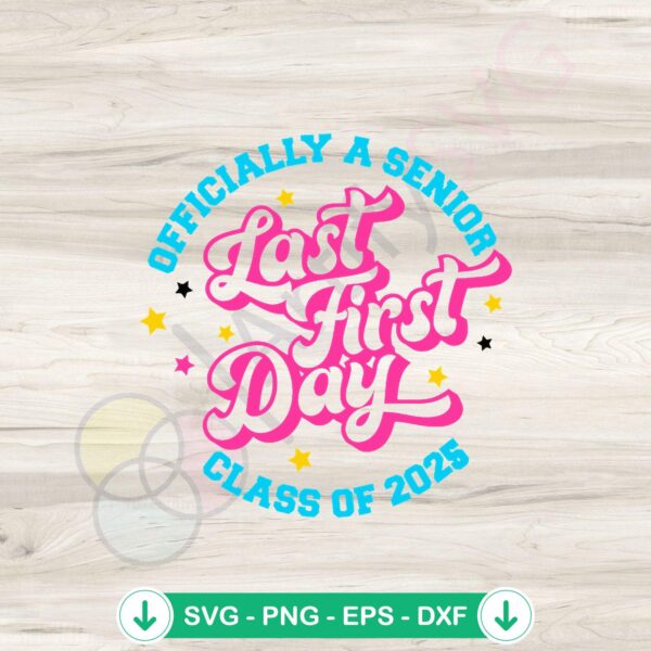 Senior Class of 2025 SVG file for cricut, cutting file