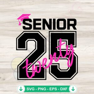 Senior 2025 College SVG Bundle - cutting file for cricut svg