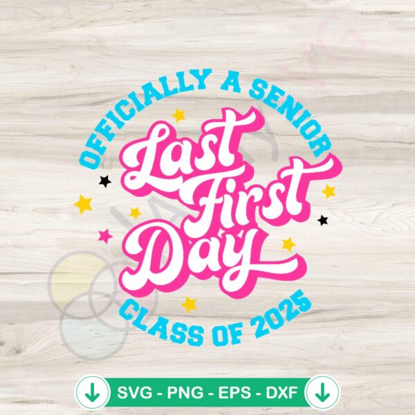 Senior Class of 2025 SVG file for cricut, cutting file