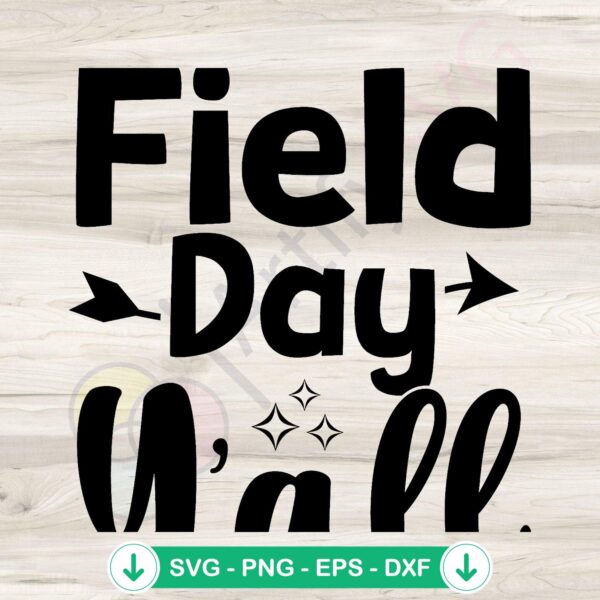 Field Day Outdoor Activity SVG file for cricut cutting machine