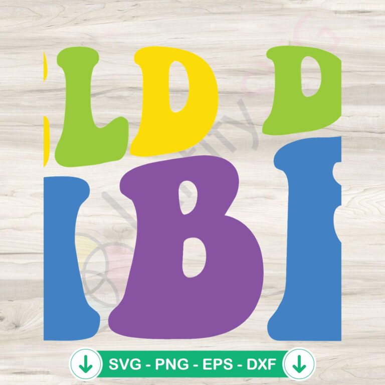 Retro Field Day Vibes SVG file for school life crafts