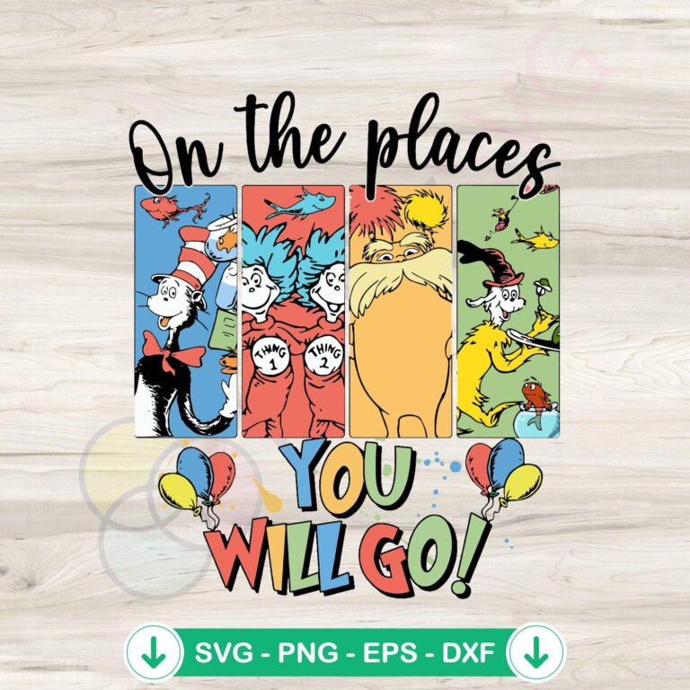Retro Places You Will Go SVG Clipart - Vintage Travel Graphics 2 Retro Places You Will Go SVG file for vintage travel graphics