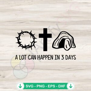 3-Day SVG cutting files bundle for Cricut, svg file, cutting file