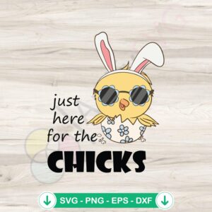 Easter Chicken SVG file for Cricut cutting machine, cut file