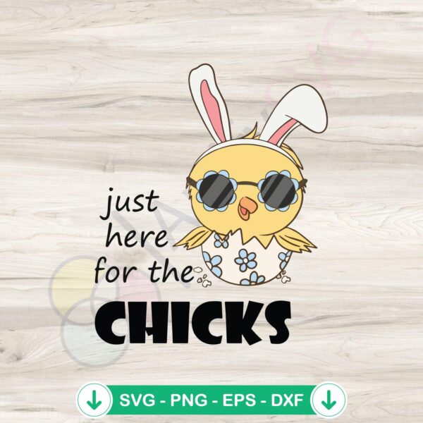 Easter Chicken SVG file for Cricut cutting machine, cut file