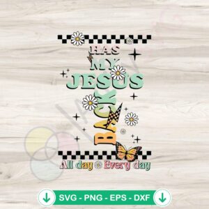 Groovy Christian Easter Jesus SVG file for cutting