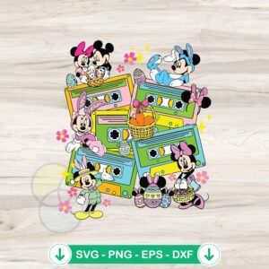 Disney Friends Easter SVG file for Cricut cutting machine