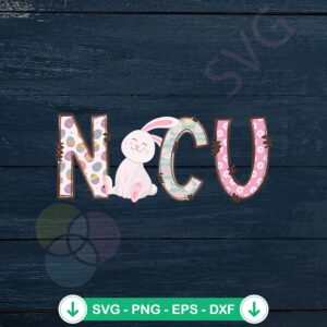 Easter NICU Nurse SVG file for cutting machines, cricut svg