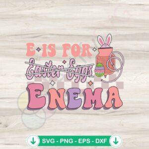 Funny Easter Nurse svg file for cutting machines and DIY projects