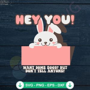 Funny Bunny Ear SVG file for Cricut cut file design