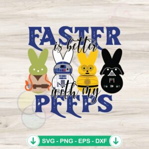 Easter Bunny Space Heroes SVG file for Cricut cutting machine