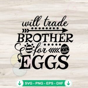 Funny Easter Egg SVG file for cutting machines