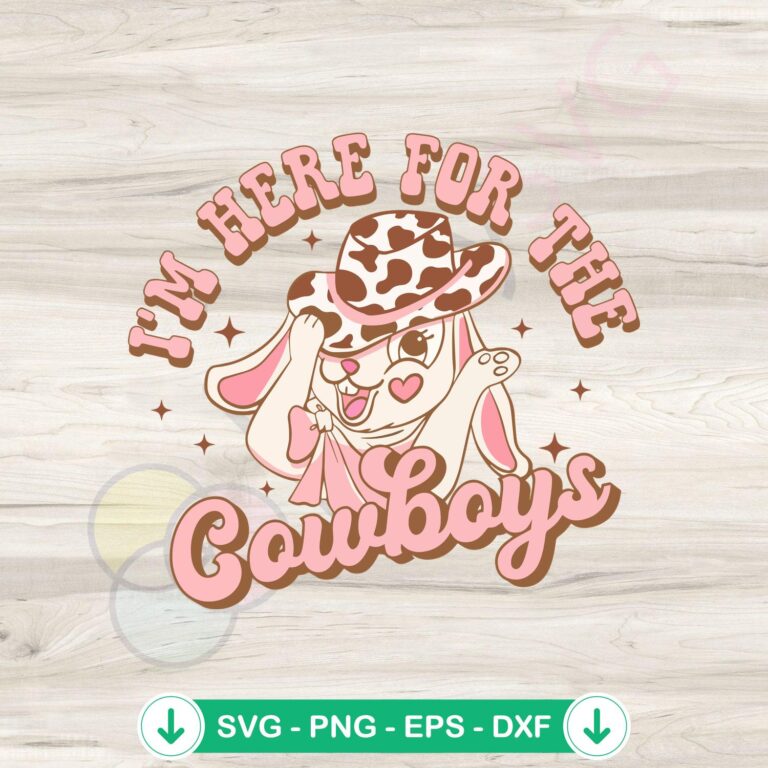 Howdy Cute Bunny Easter SVG file for cricut svg cutting