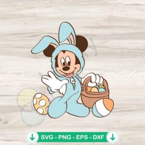 Disney Easter Eggs Mickey Mouse SVG file for cricut svg cutting
